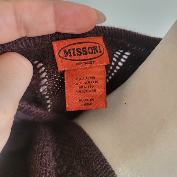 Vintage Missoni for Target poncho, one size - Picture 7 of 7